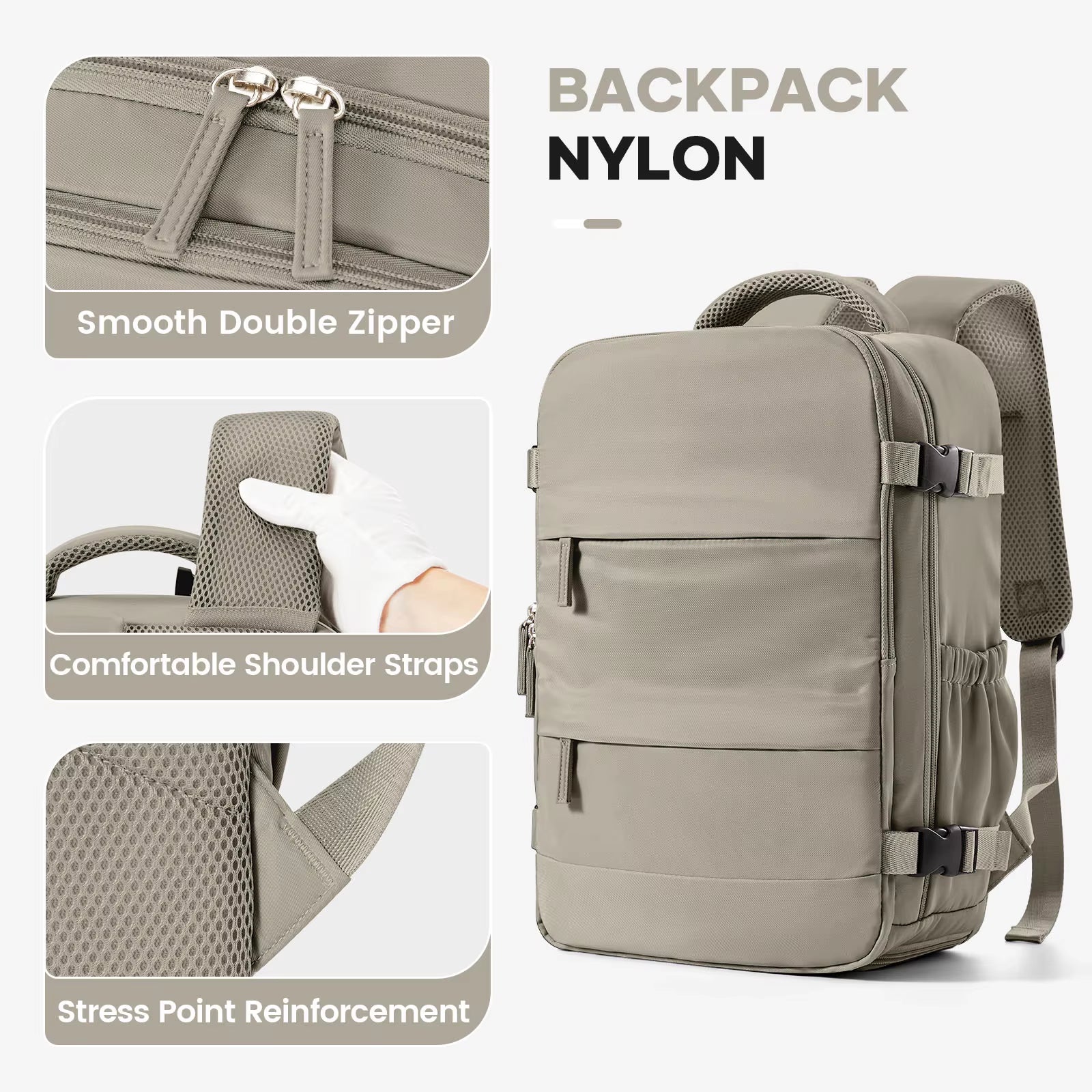 Backpack Travel 40X20X25 Ryanair Fashion Laptop Bag Women Waterproof Backpack Cabin Bag Carry Ons Notebook Backpack School Bag