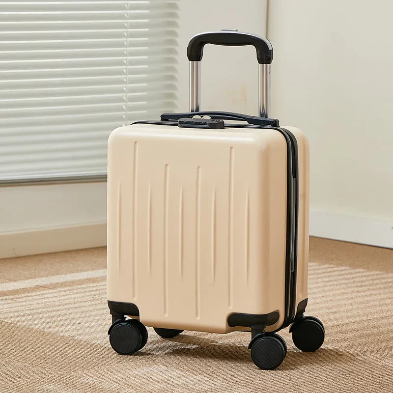 Valise Cabine Avion Compacte 40x20x30 Beige