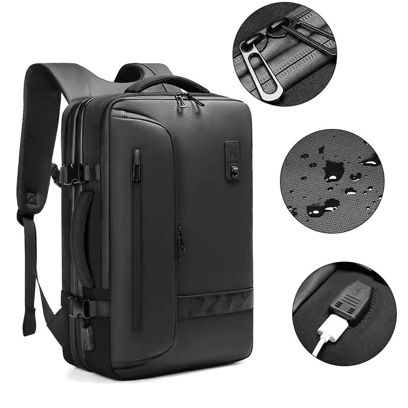 Sac à Dos Cabine Extensible Vacuum™ –  +40% de Vêtements | 0€ de Frais Bagage | 45x36x20