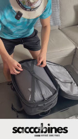Sac à Dos Cabine Extensible Vacuum™ –  +40% de Vêtements | 0€ de Frais Bagage | 45x36x20